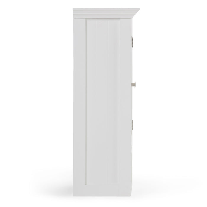 Acadian - Double Door Wall Cabinet - Pure White