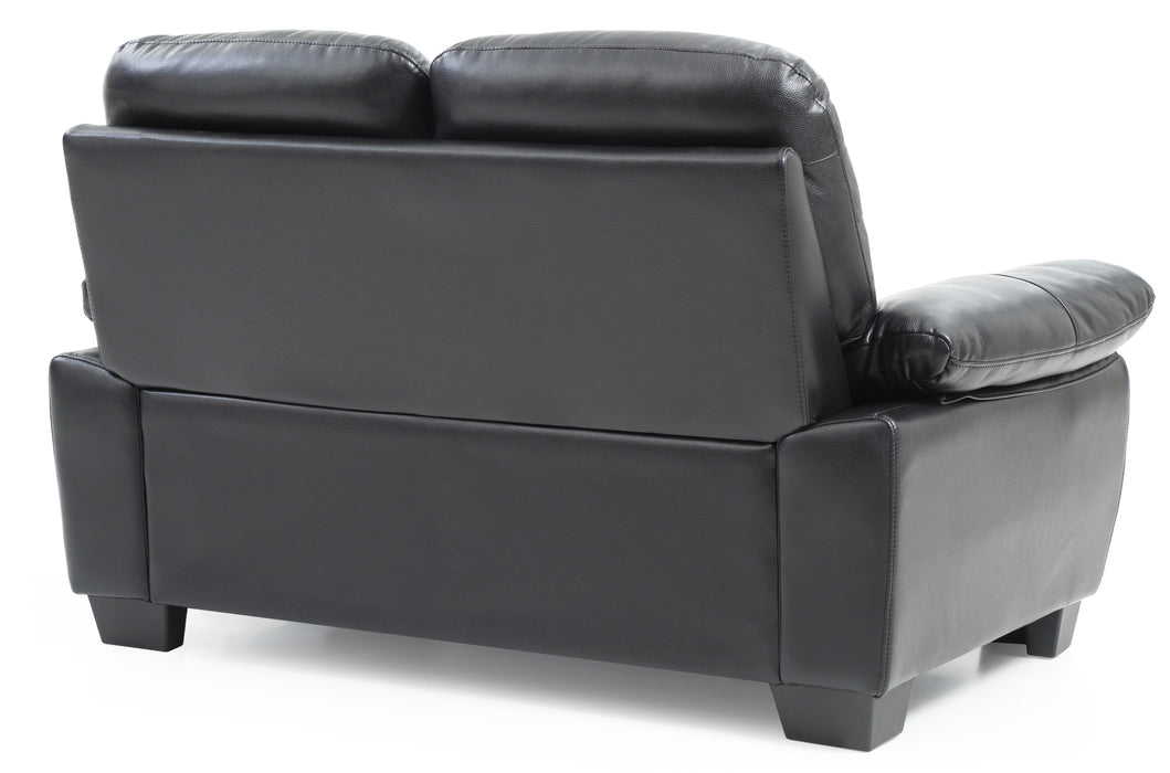 Marta - Loveseat - Black