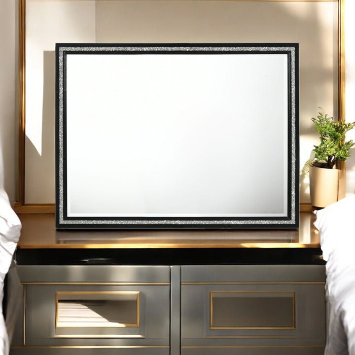 Haiden - Weathered Mirror - Black