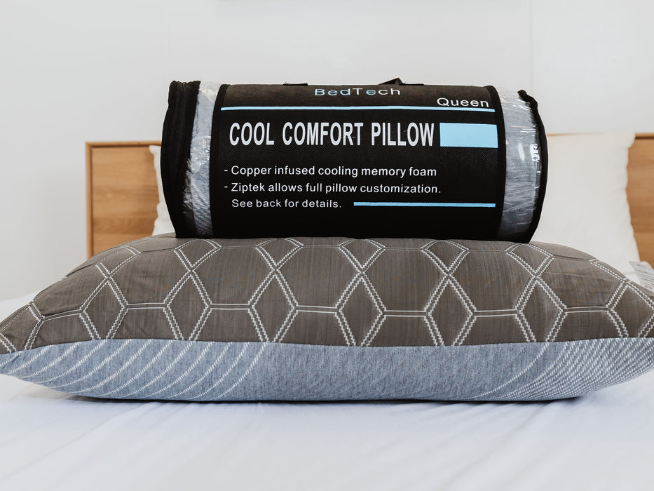 Comfort Rest Pillow (Shredded) - White