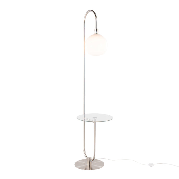 Trombone - Contemporary / Glam Floor Lamp