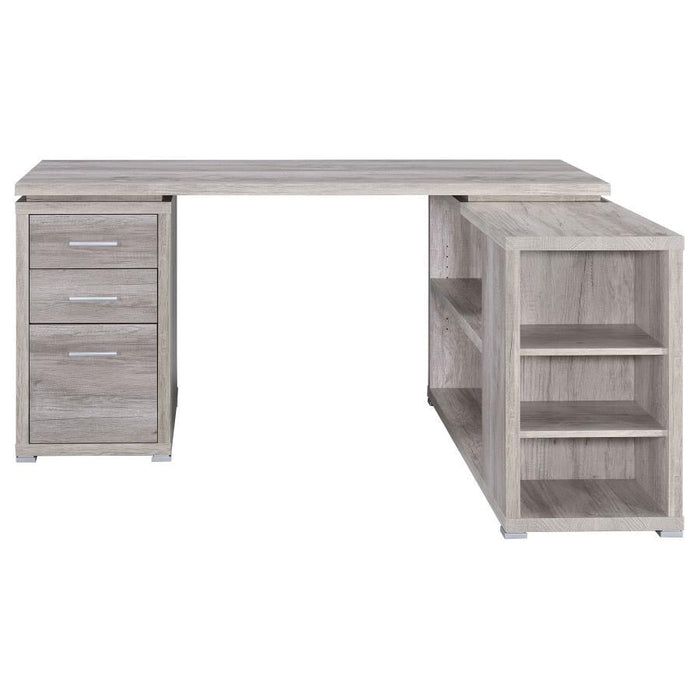 Yvette - L-shape Office Desk Bedding & Furniture DiscountersFurniture Store in Orlando, FL