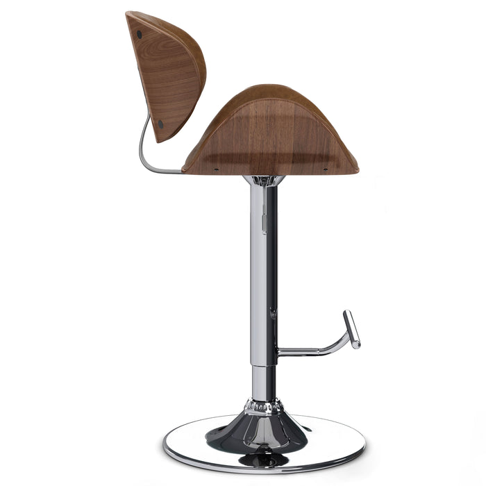 Marana - Bentwood Adjustable Swivel Bar Stool