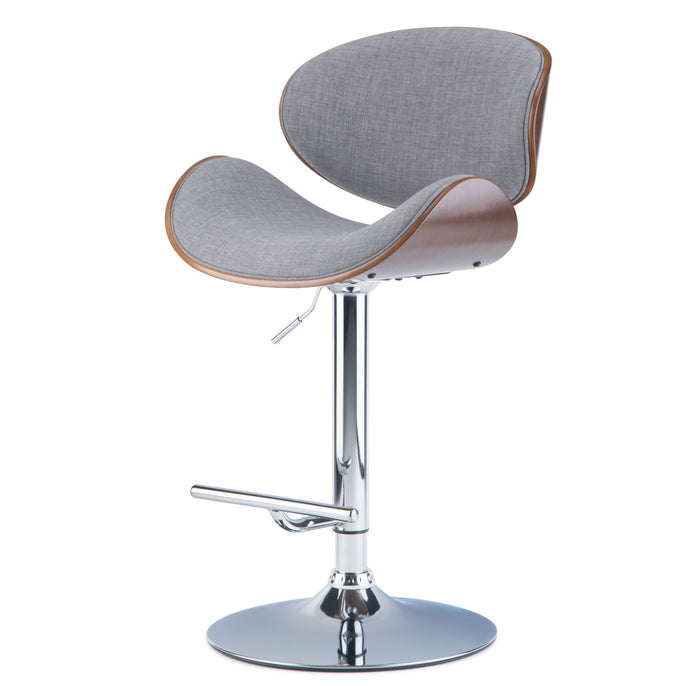 Marana - Bentwood Adjustable Swivel Bar Stool