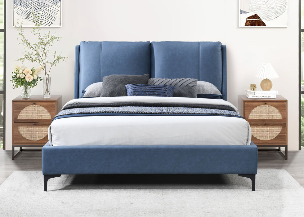 Fully Upholstered Bed