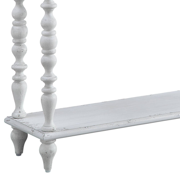 Bence - Console Table - White