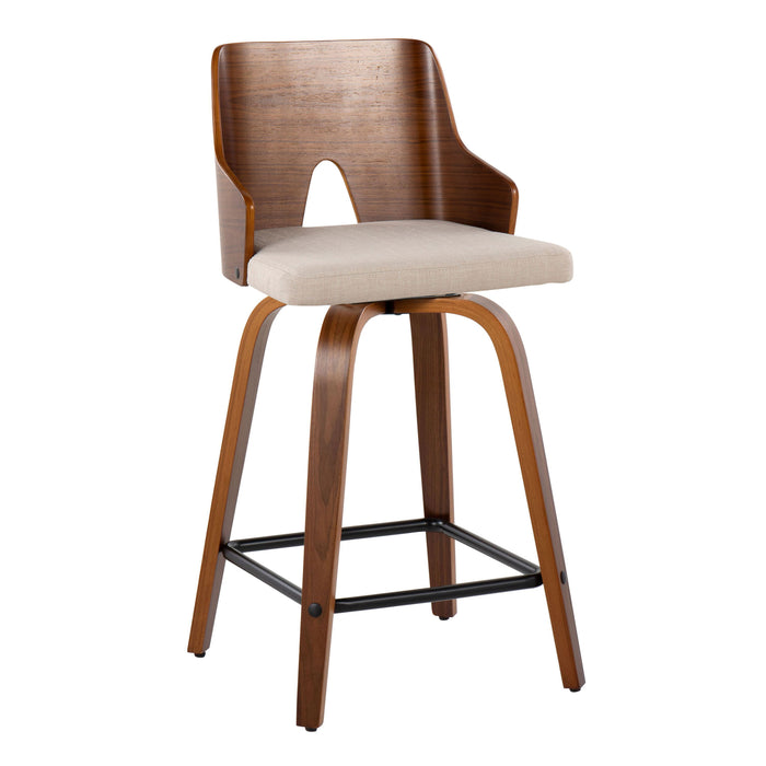 Ariana - Mid Century Modern Counter Stool (Set of 2)