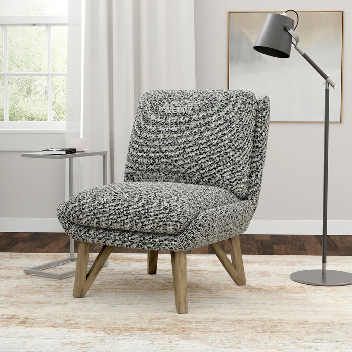 Emerse - Armless Accent Chair - Blue