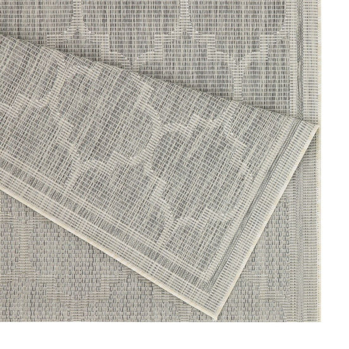 Sunshine - 5'3" X 7'3" Indoor & Outdoor Area Rug - Silver