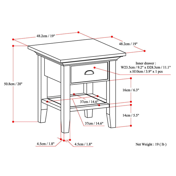 Redmond - End Table