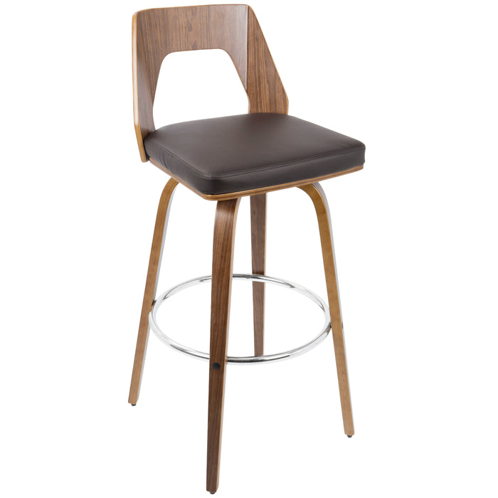 Trilogy - Mid Century Modern Barstool (Set of 2)