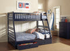 Ashton - 2-drawer Bunk Bed Bedding & Furniture DiscountersFurniture Store in Orlando, FL