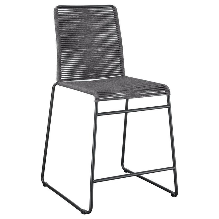 Jerome - Woven Rope Metal Chair (Set of 2)