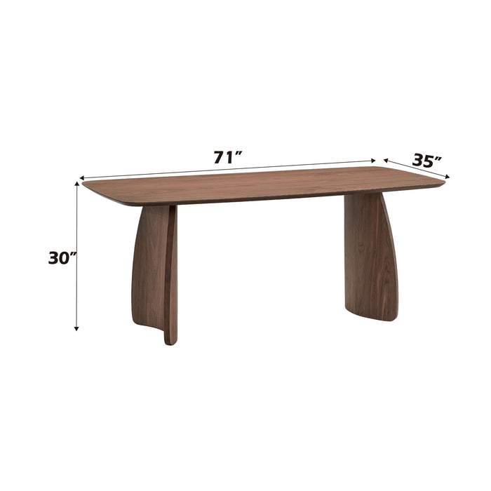 Hadasa - Dining Table - Walnut