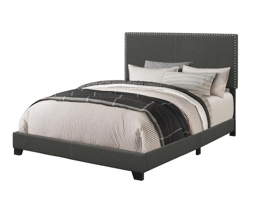 Boyd - Upholstered Bed with Nailhead Trim Bedding & Furniture DiscountersFurniture Store in Orlando, FL