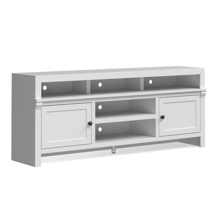 Modern - 75" TV Stand Conosle For TVs 85" - White