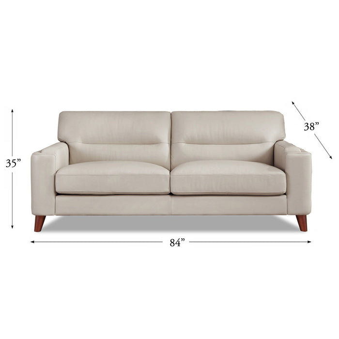 Elm - Leather Sofa