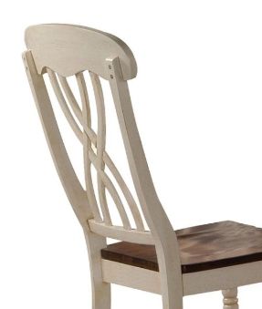 Dylan - Side Chair (Set of 2) - Cream / Oak