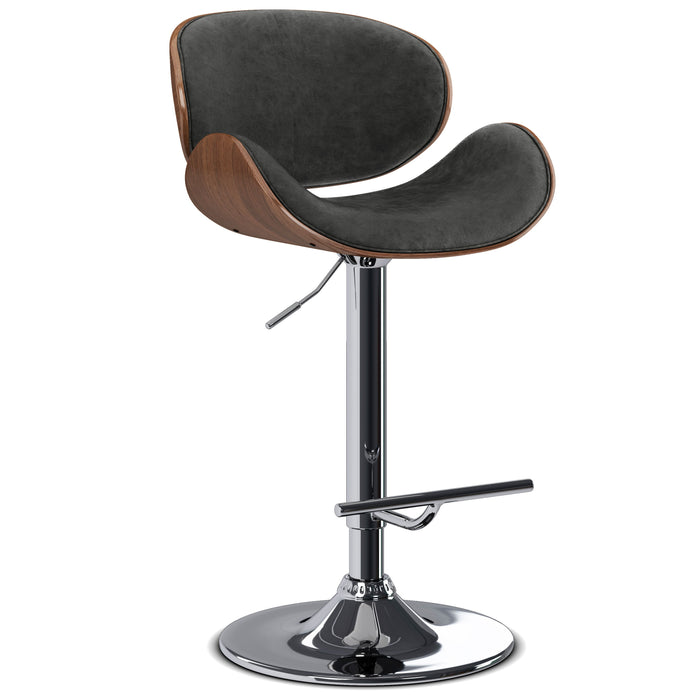 Marana - Bentwood Adjustable Swivel Bar Stool