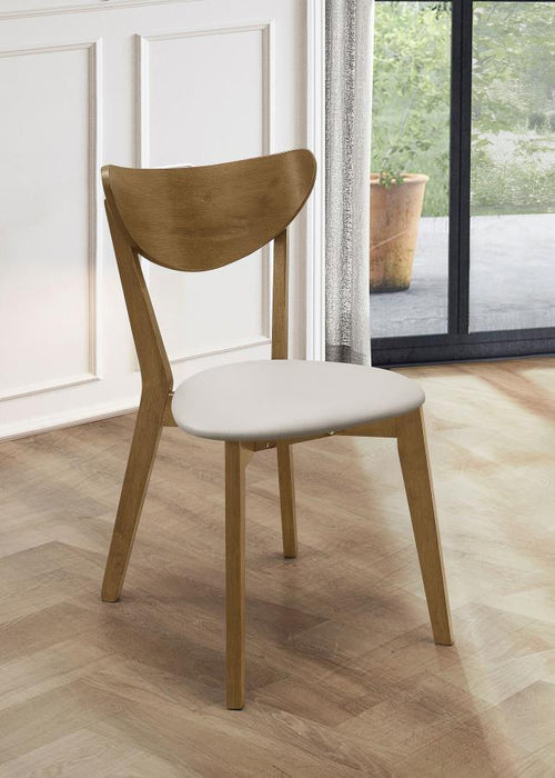 Kersey - Silla auxiliar de comedor (juego de 2) - Beige