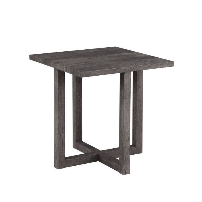 Moseberg - 24" Wood End Table - Rustic