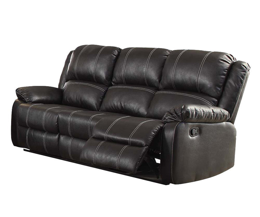 Zuriel - Synthetic Leather Recliner Sofa