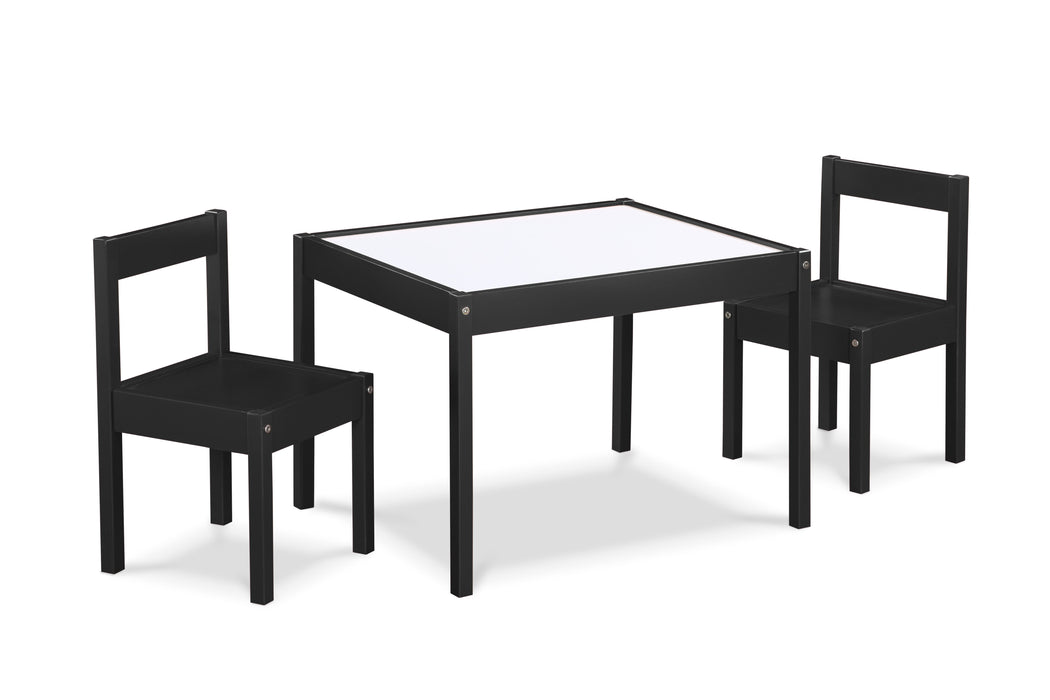 Gibson - 3-Piece Dry Erase Kids Table & Two Chair Set