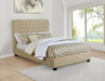 Chloe - Tufted Upholstered Bed Bedding & Furniture Discounters