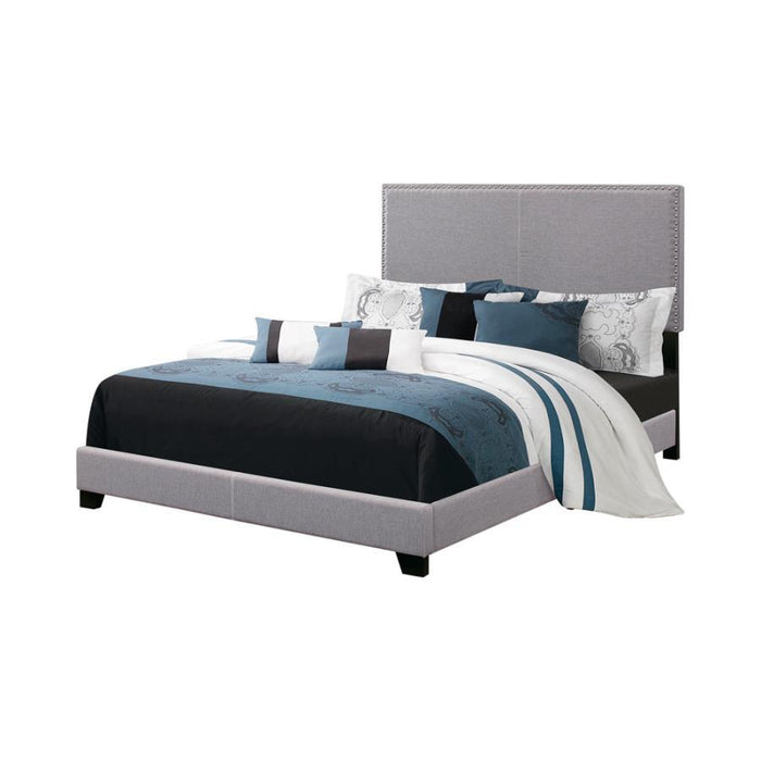 Boyd - Upholstered Bed with Nailhead Trim Bedding & Furniture DiscountersFurniture Store in Orlando, FL