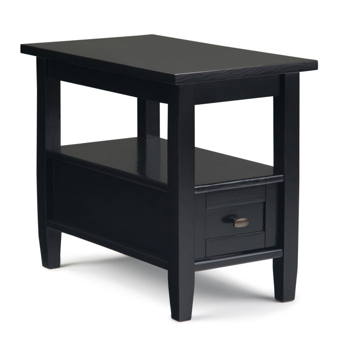 Warm Shaker - Narrow Side Table