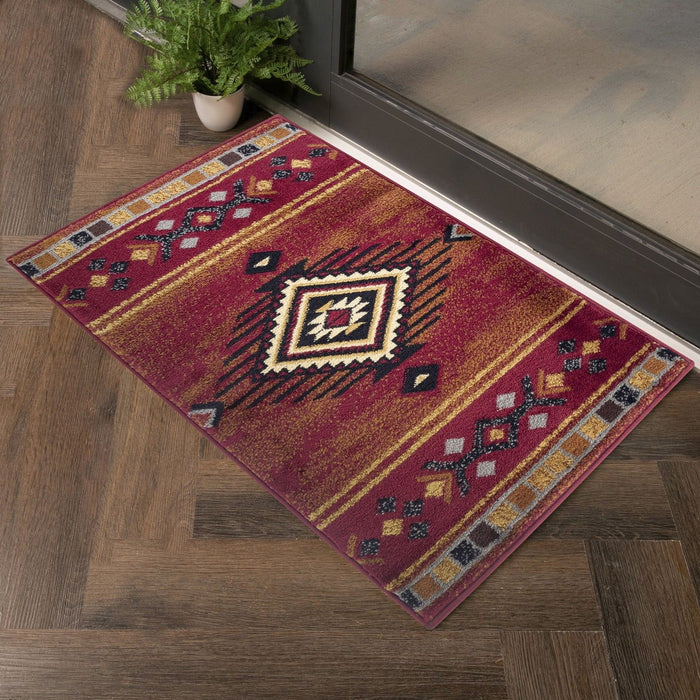 Tribes - GC_YLS4002 Red 5' x 7' Southwest Area Rug