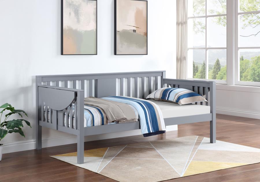 Bethany - Wood Twin Daybed With Drop-down Tables