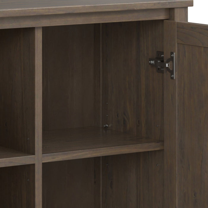 Lev - Low Storage Cabinet - Smoky Brown