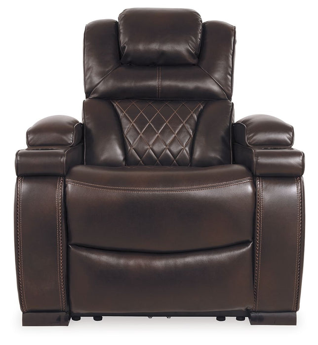 Warnerton - Marrón oscuro - Pwr Recliner/Adj Headrest