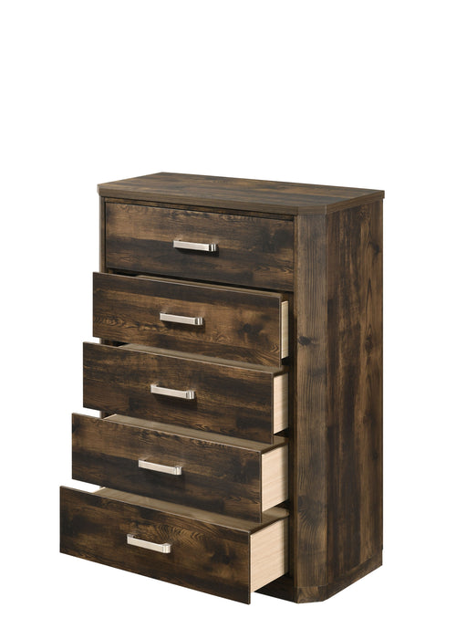 Elettra - Rustic Chest - Walnut