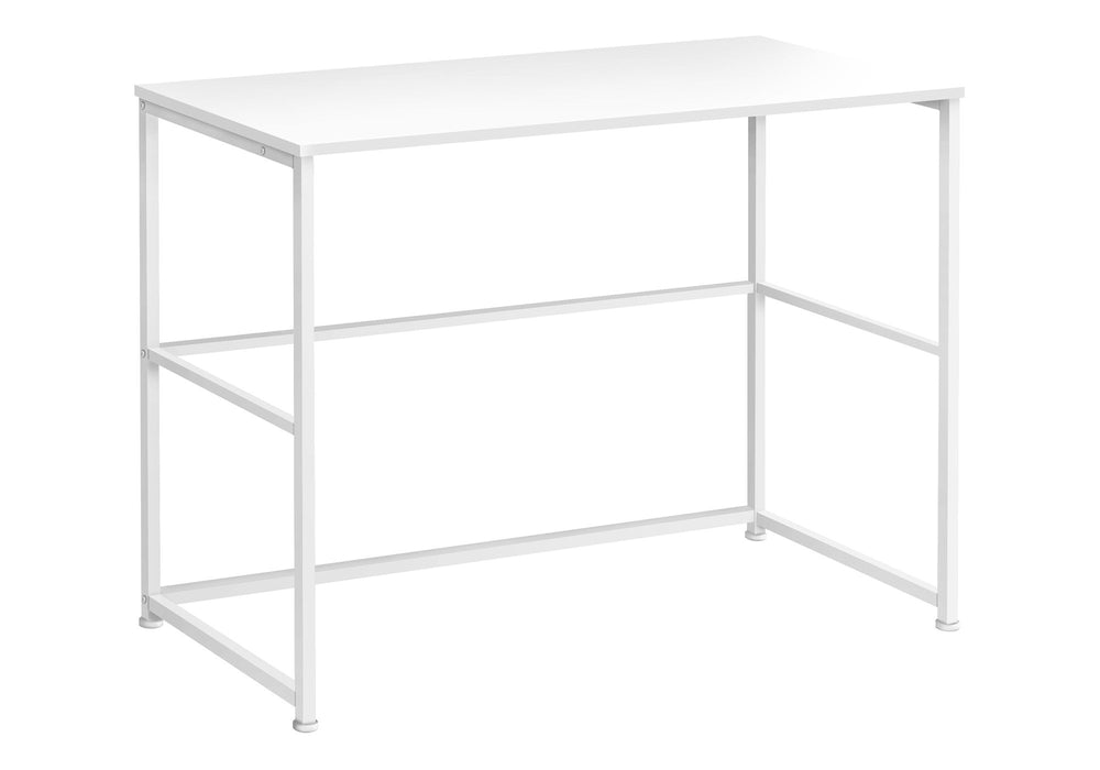 Computer Desk, Home Office, Laptop, Left Right Set-Up, Storage Drawers, Work, Contemporary, Modern - White