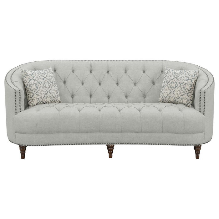 Avonlea - Upholstered Sloped Arm Sofa Bedding & Furniture DiscountersFurniture Store in Orlando, FL