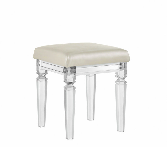 Twenty Nine - Vanity Stool With Acrylic Leg