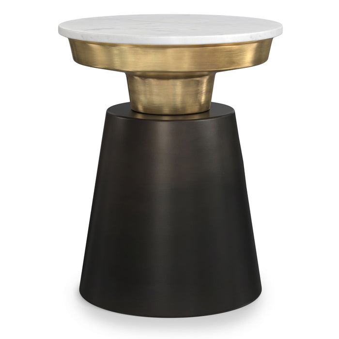 Jaxine - Side Table - Black, Gold