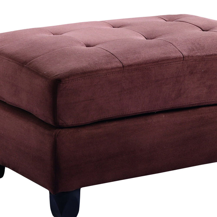 Chic - Lounge Ottoman - Chocolate