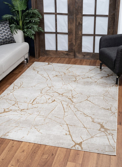 Elegance - GC_CNC6004 Gold 5' x 7' Area Rug