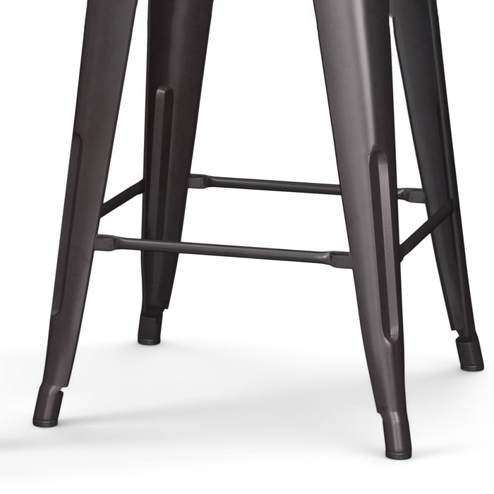 Rayne - 24" Metal Counter Height Stool (Set of 2)