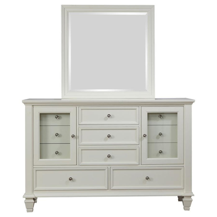 Sandy Beach - 11-drawer Dresser With Mirror