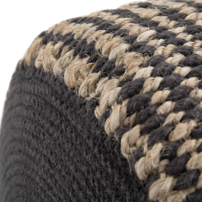 Larissa - Round Braided Pouf