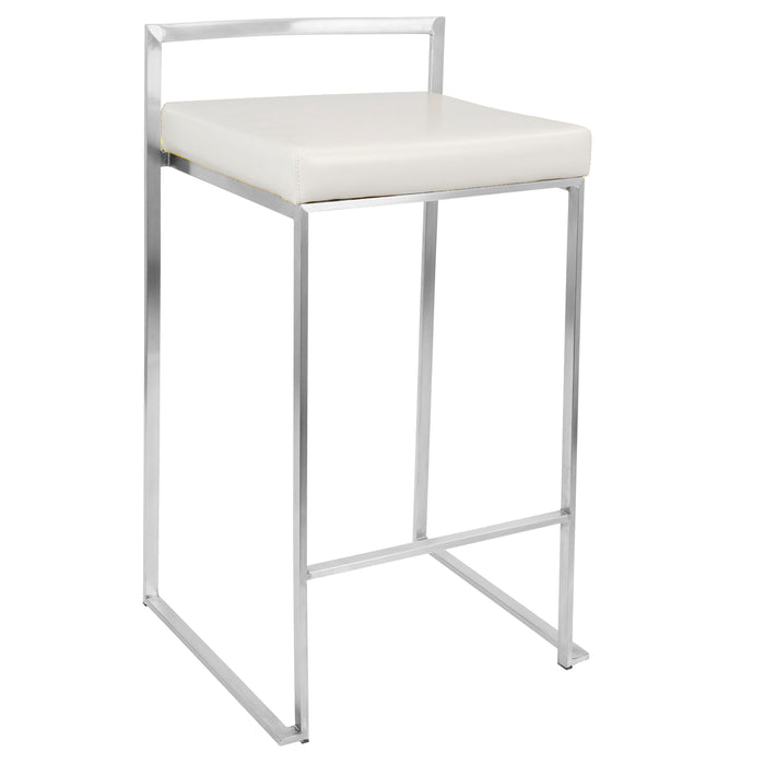 Fuji - Elegant Design Contemporary Stackable Counter Stool