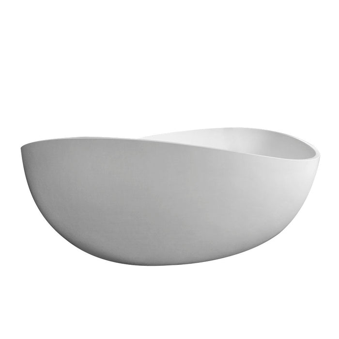 Freestanding Solid Surface Soaking Bathtub For Bathroom