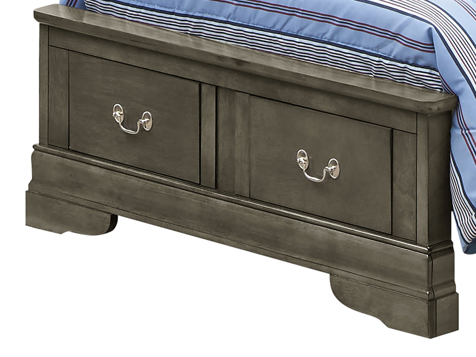 Louis Phillipe - Storage Bed