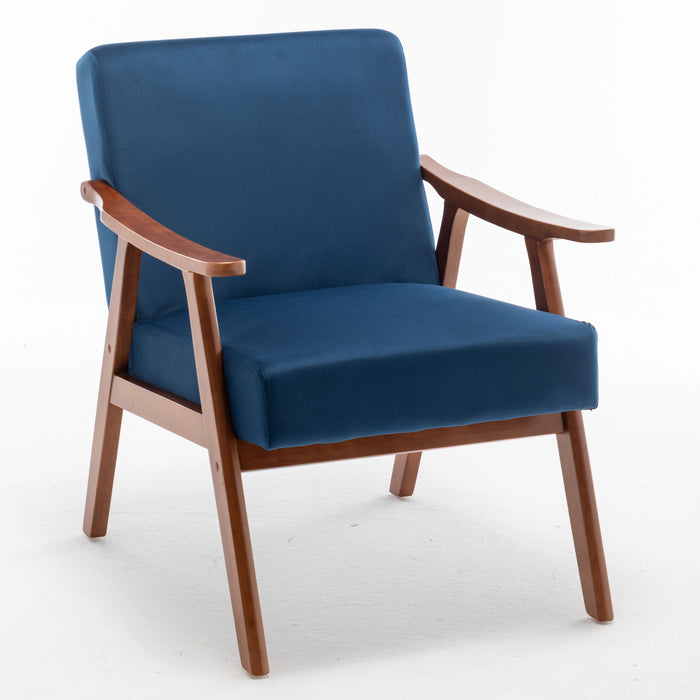 Accent Chair, Classic Mid Century Modern For Extra Seating