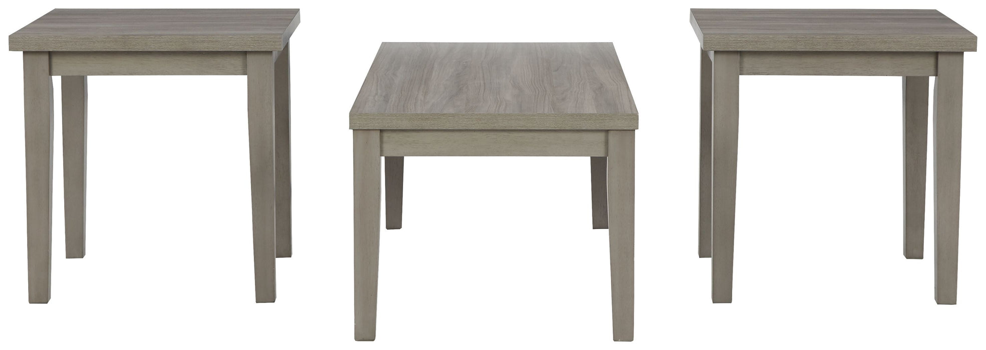 Loratti - Gray - Occasional Table Set (Set of 3)