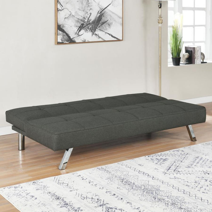 Joel - Upholstered Tufted Convertible Sofa Bed